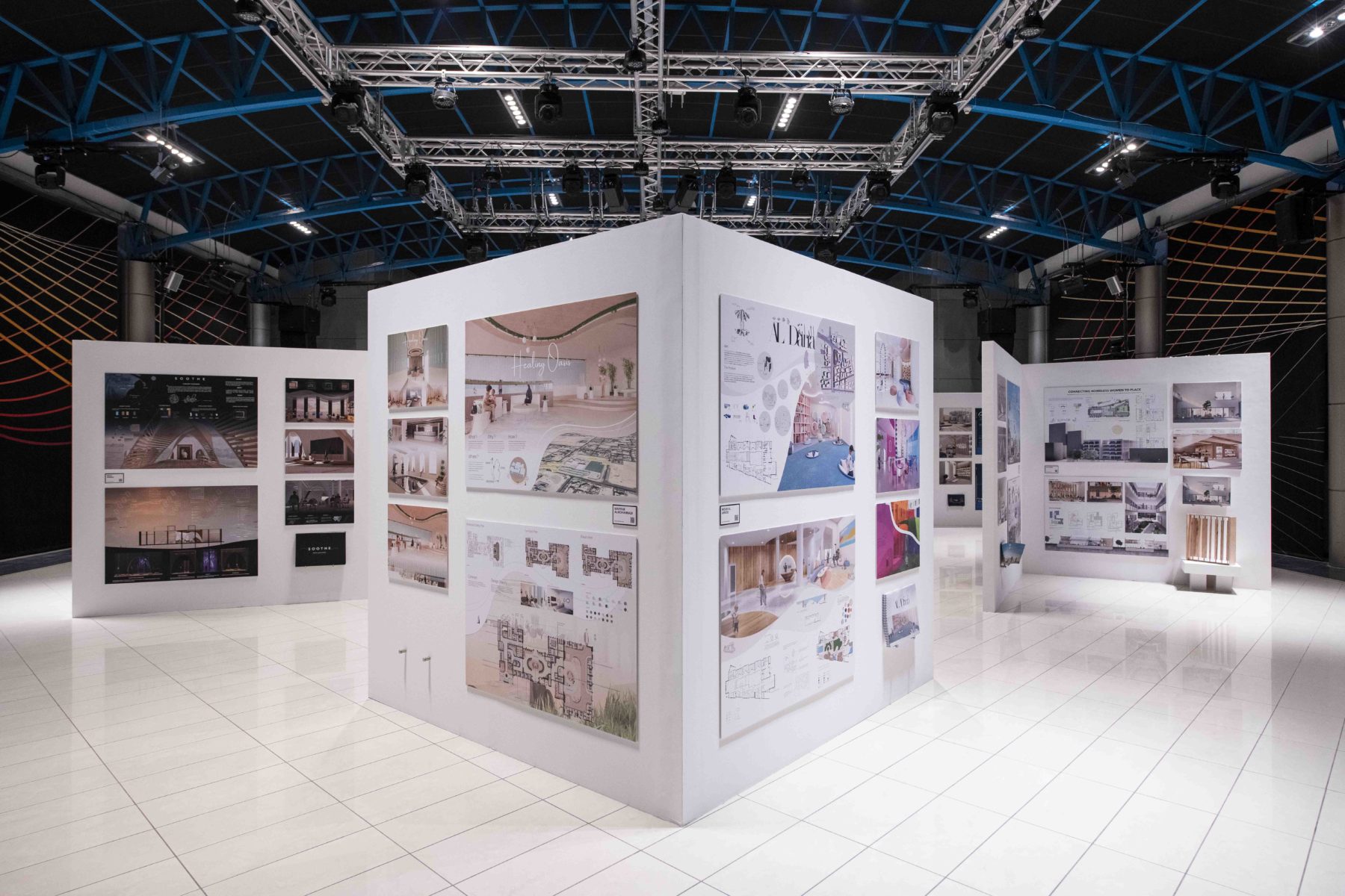 Exhibition View, Interior Design, 2021