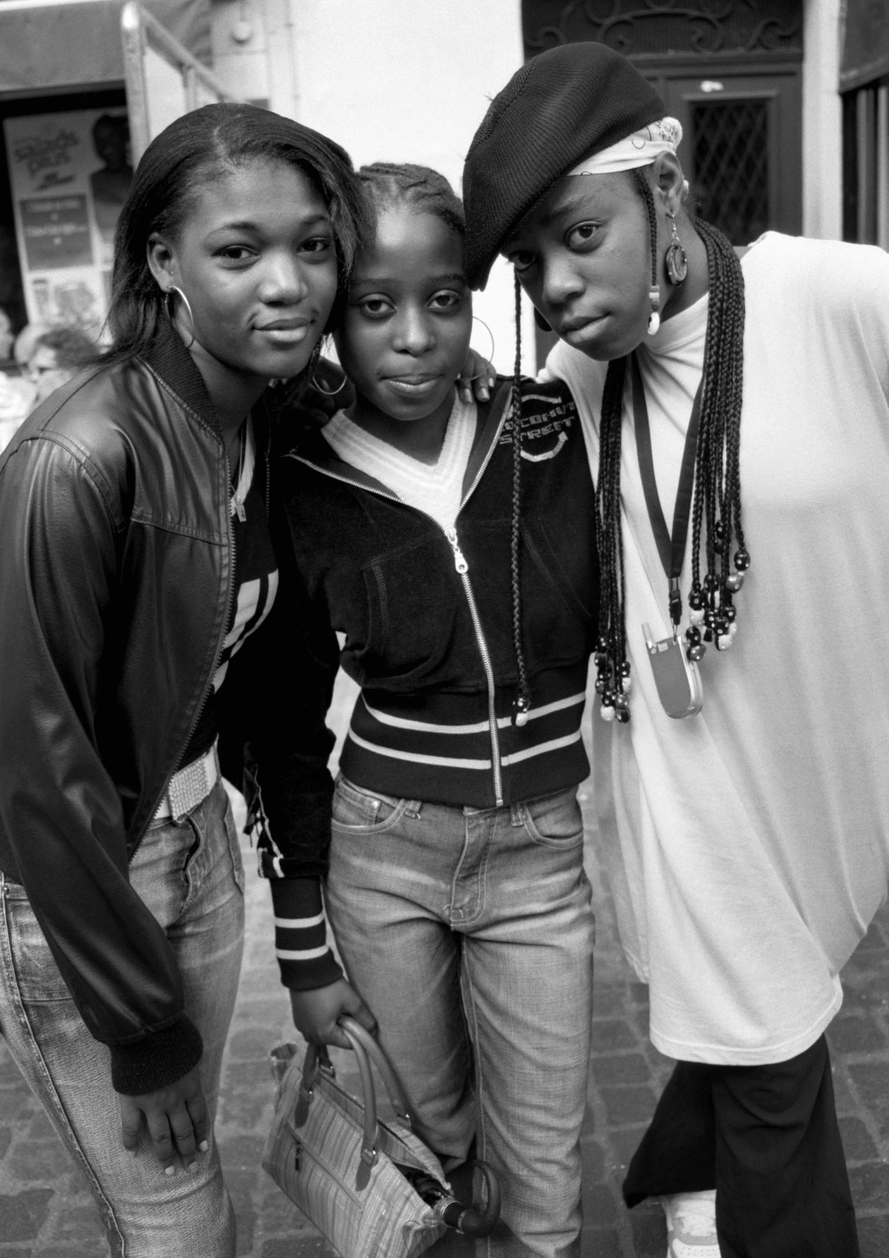 Street Photography, Paris, Les Halles, Streetwear, Mohamed Bourouissa, Black Teenage Girls in Paris, Exhibition at The Gallery at VCUarts Qatar
