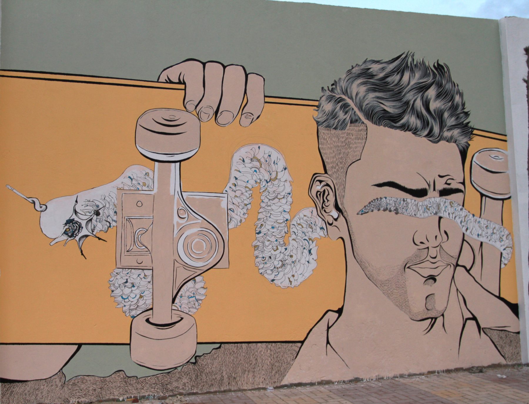 Street Art Egypt Arab Artist Aya Tarek Mural
