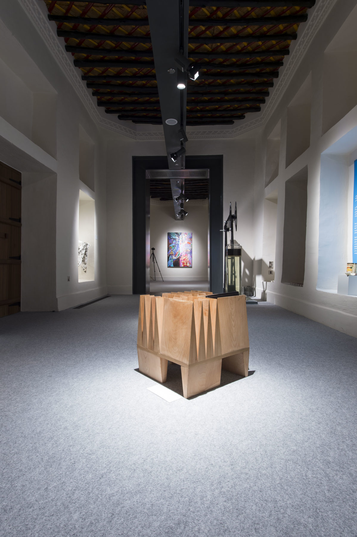 Design objects in the Strange Wonders vol.II exhibition at Mshreib