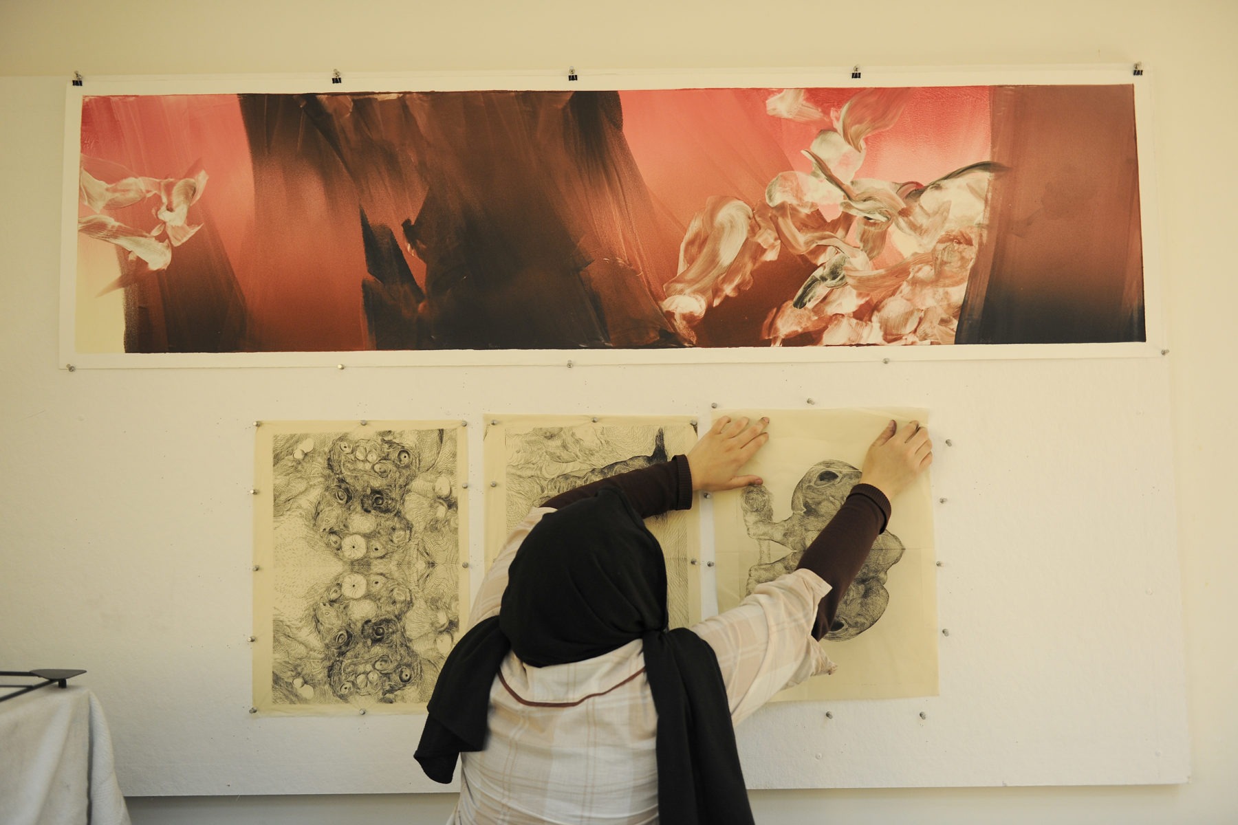 فنون: مقدمة المدير  The Gallery at VCUarts Qatar